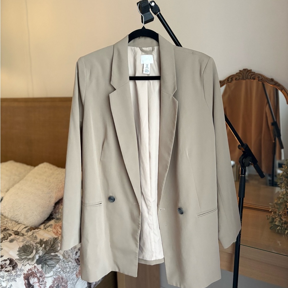 H&M Beige Women's Blazer